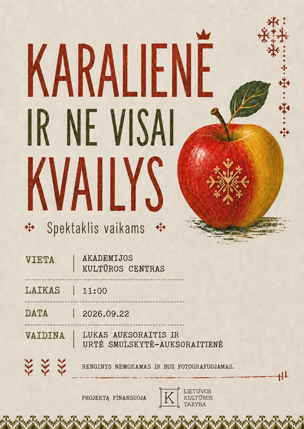 spektaklis vaikams